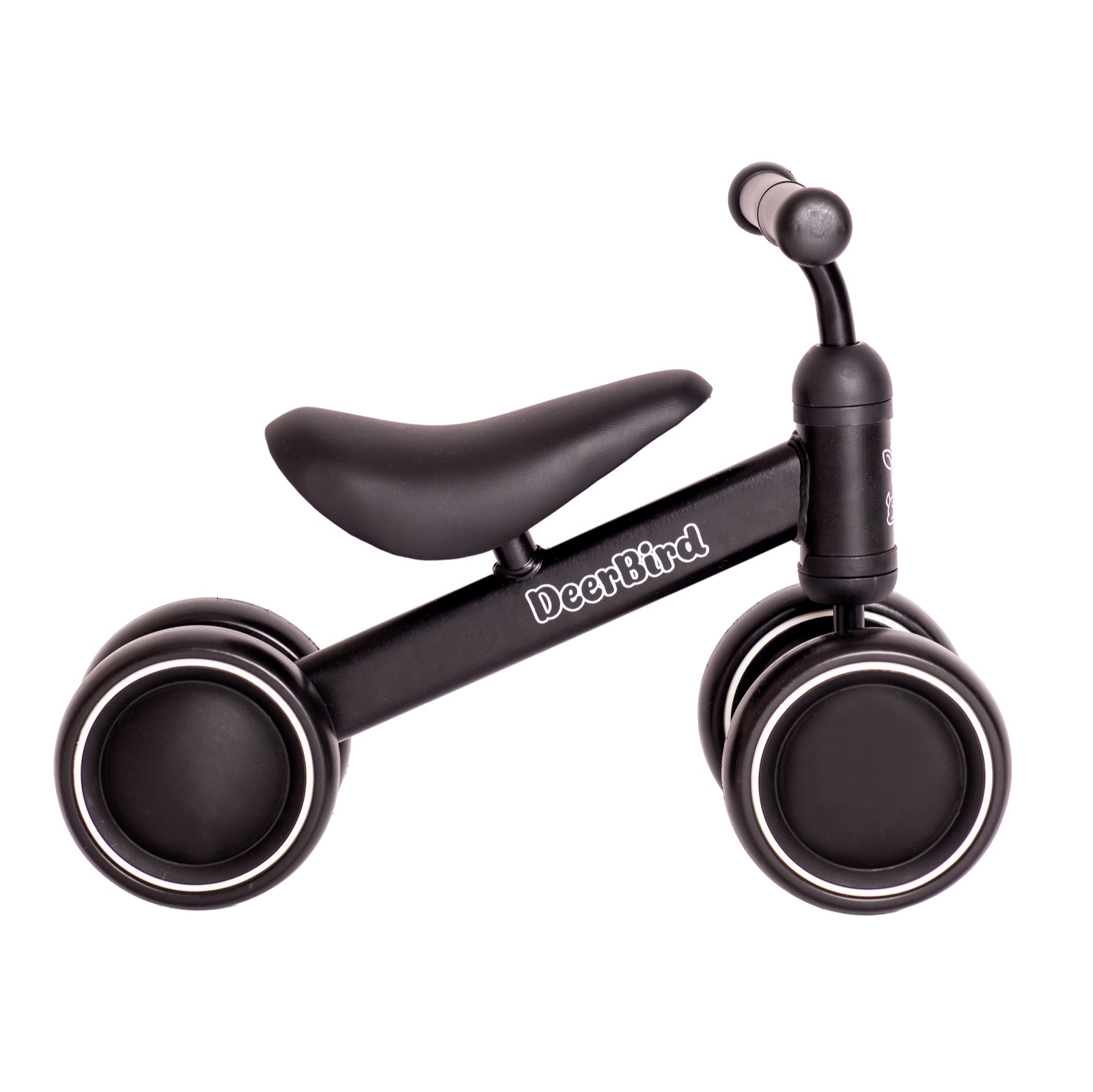 Rolli Kinderlaufrad in Schwarz